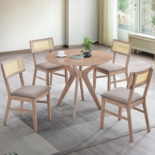 Juego de Comedor 4 Sillas Raffles