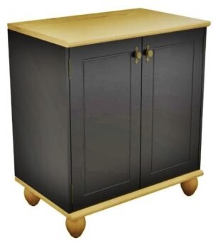 Bajo Mesada Joy Negro 2 Puertas