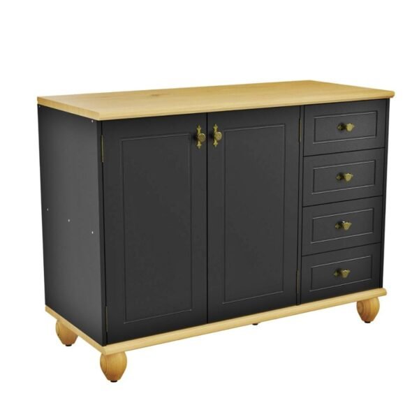 productos35_4641-megaluna Bajo Mesada Joy Negro 2 Puertas Y 4 Cajones