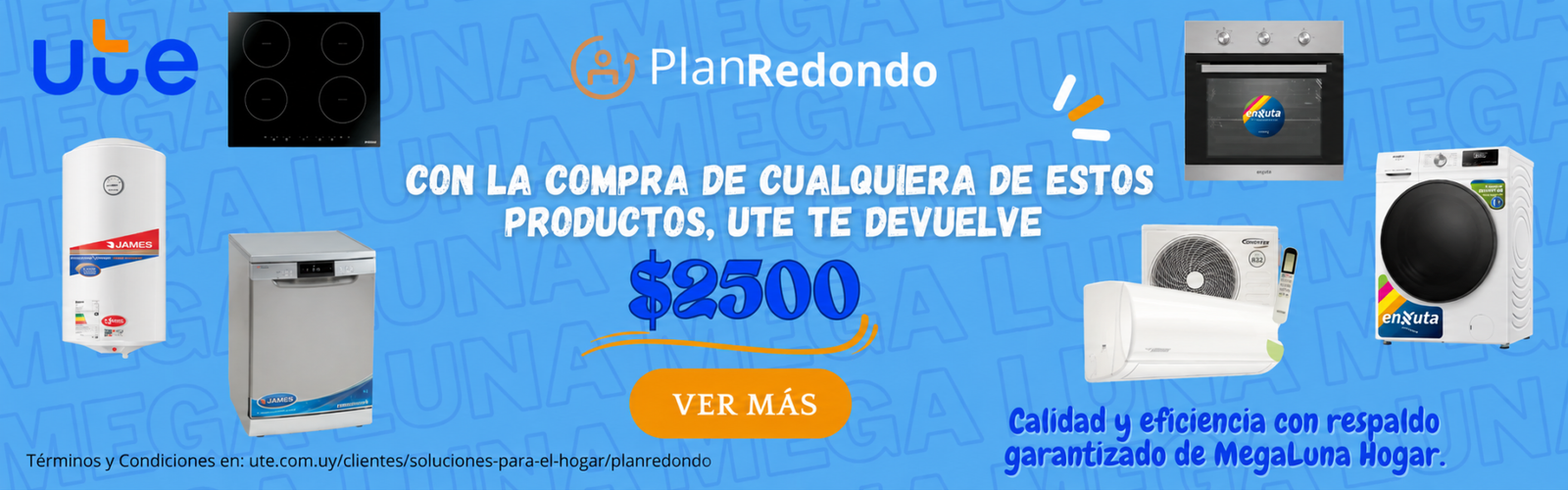 Oferta UTE 2500 pesos